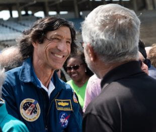 Mario Runco, a veteran of three space shuttle missions. Photo by Jeff Fitlow